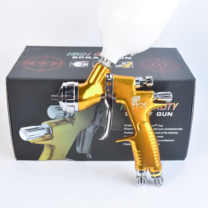 Portable Professional Paint Spray Gun 1.3mm Nozzle HVLP Paint Sprayer Furniture Car Clear Coat Spray Paint Tool