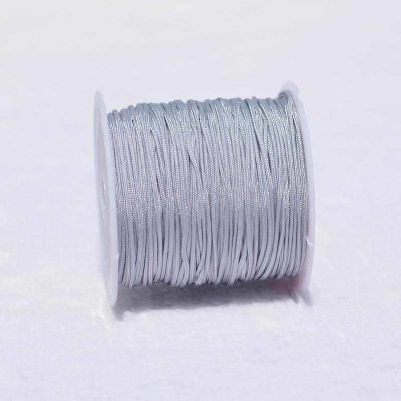 Нейлоновый шнур 0,8 мм * 20 м, нить для браслетов, сделай сам, 1 рулон, для ожерелья, ювелирных аксессуаров