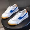 Genuine Leather Women's Shoes 2025 New Summer Women's Breathable Casual Sports Shoes Flat Bottom Shallow Mouth Low Top Transparent Net Shoes Children