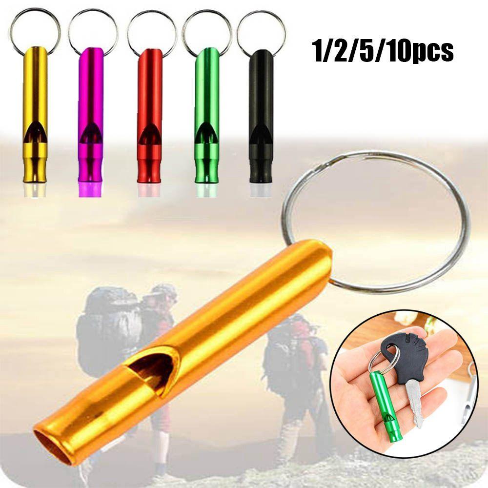 7 Colors with Keyring Outdoor EDC Tools Emergency Whistles Training Accessories Survival Whistle