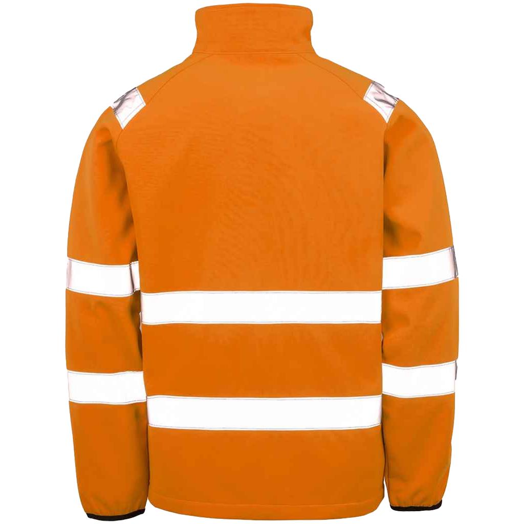 Result Genuine Recycled Mens Printable Safety Soft Shell Jacket