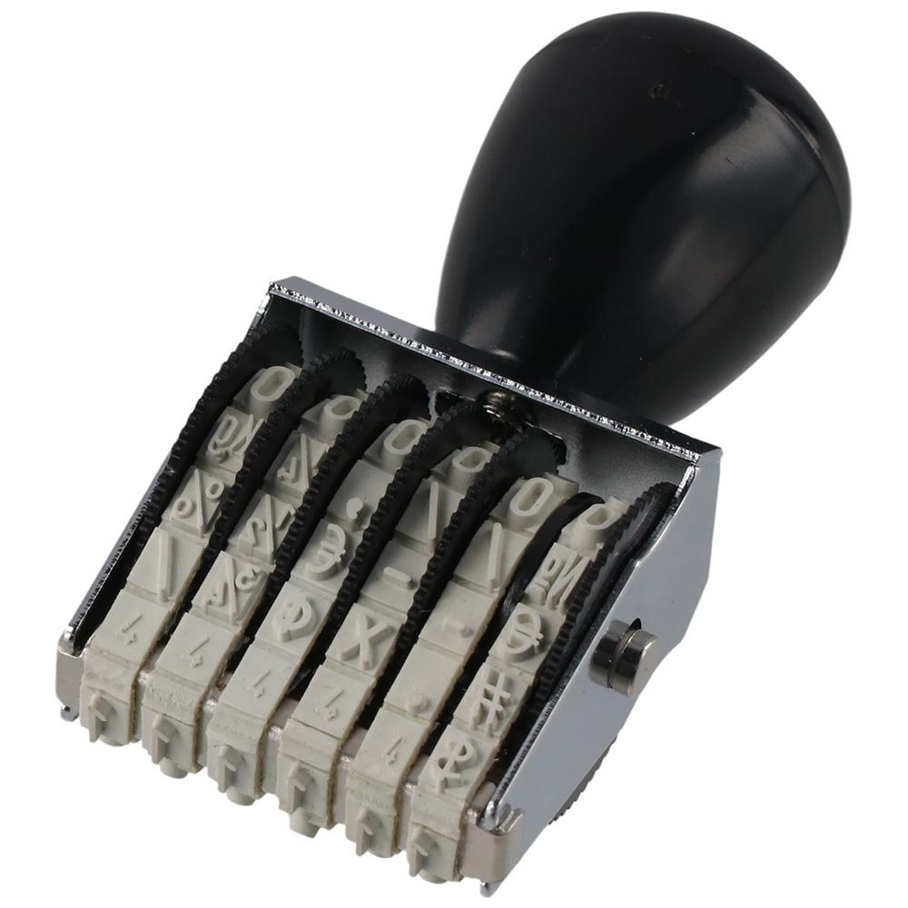 6 Digit Number Roller Stamps Changeable Business Stamps Roller Number Stamp  Office