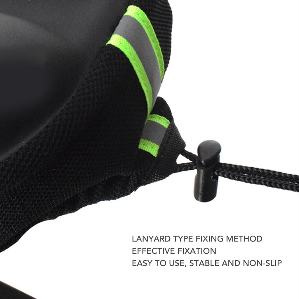 Подушка для велосипеда Чехол для велосипедного сиденья Эргономичный Противоскользящий Светоотражающий Предупреждающий Дышащий Снимает Усталость для Мужчин для Упражнений