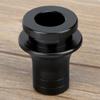 Universal Aluminum M12x1.25 Shift Boot Retainer Connector Adapter Manual Gear Shifter Black