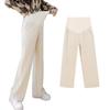 Maternity Brushed Wide Beautiful Heat Long Maternity Boa [TUPOLILI] Pants, Lining, Trousers, Ribbed, Pants, Legs, Retention, Legs, Bottoms, Adjuster,
