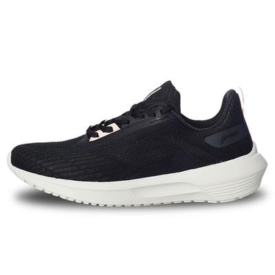 Element One-Piece Woven Lightweight Sports Shoes Women Sneakers Black ARBQ018-2