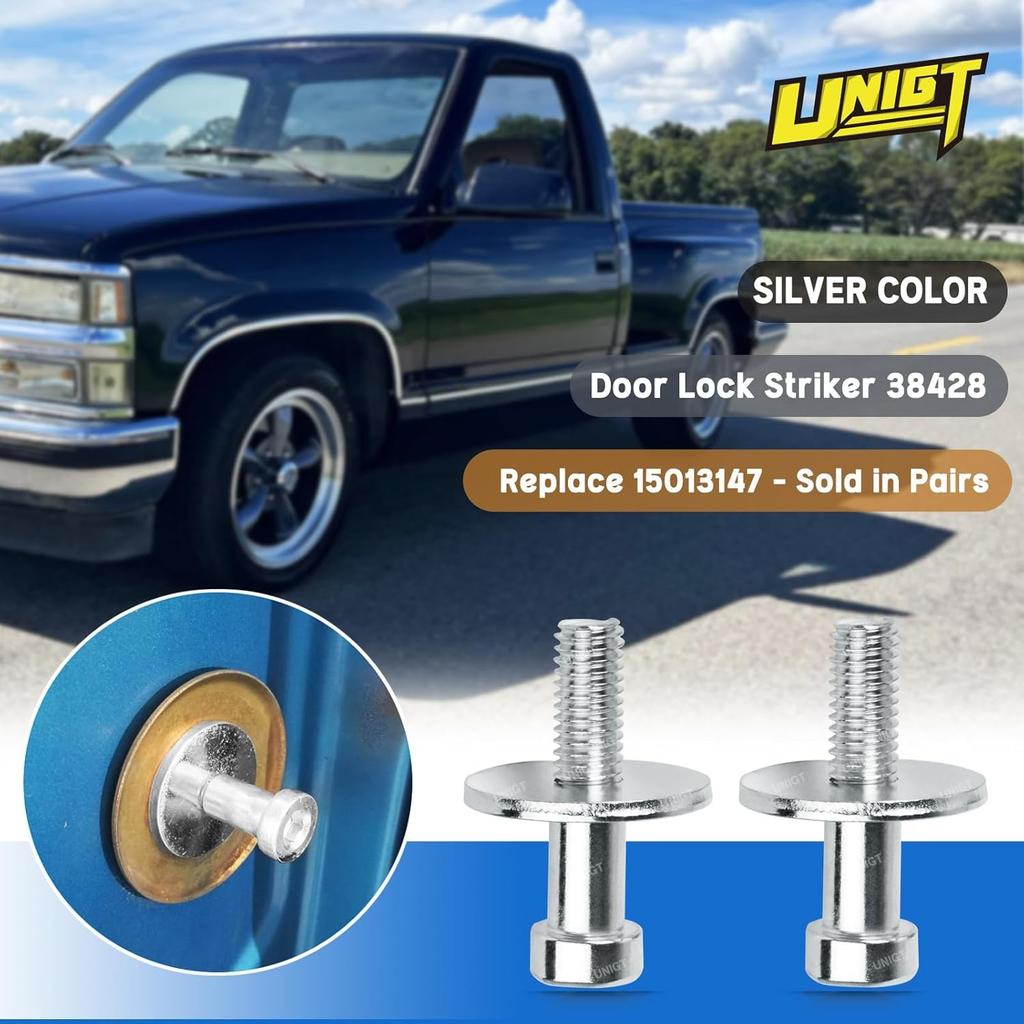 Защелка замка двери, совместимая с пикапом 1985-2002 годов, Болт-штырь защелки двери, Замена -