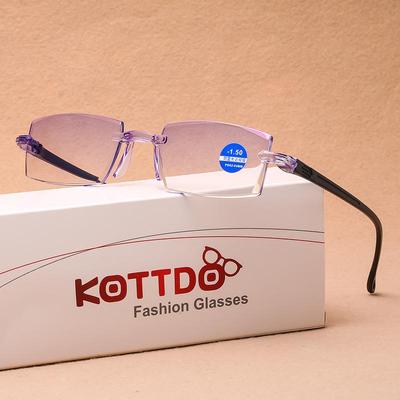 Очки по рецепту для женщин и мужчин, очки для близорукости, анти-синий свет, оптические очки для чтения, очки для близорукости-1,0-1,5-2,0-2,5-3,0-3,5-4,0-4,5