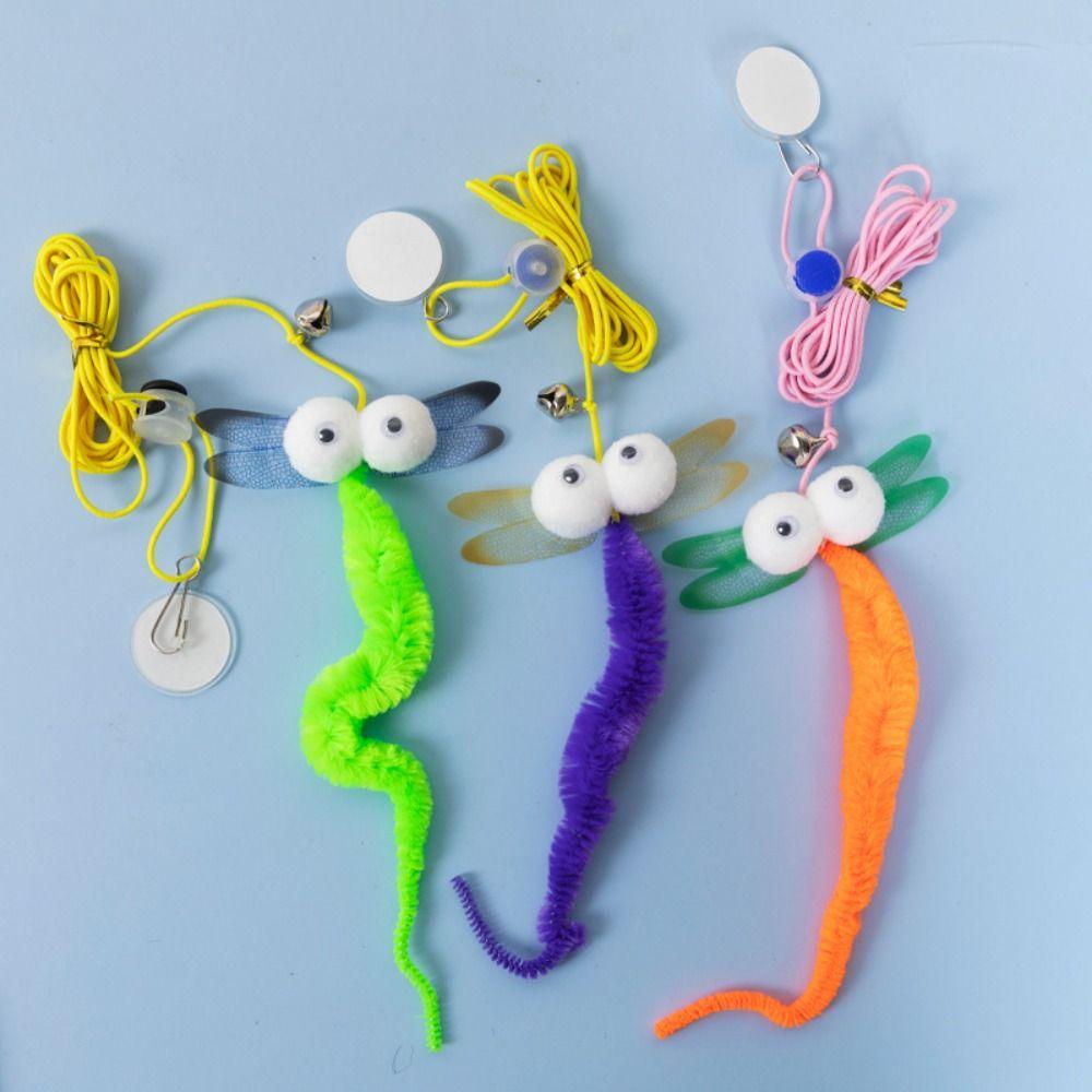 Self -hi Hanging Cat Toy Funny Stick Kitten Hanging Swing Fashion Pet Play Cat