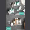 Waterproof Shower Rack No Drilling Wall Shelf Holder Suction Cup Shower Caddies Bathroom Wall Shelf Rack Durable Tools