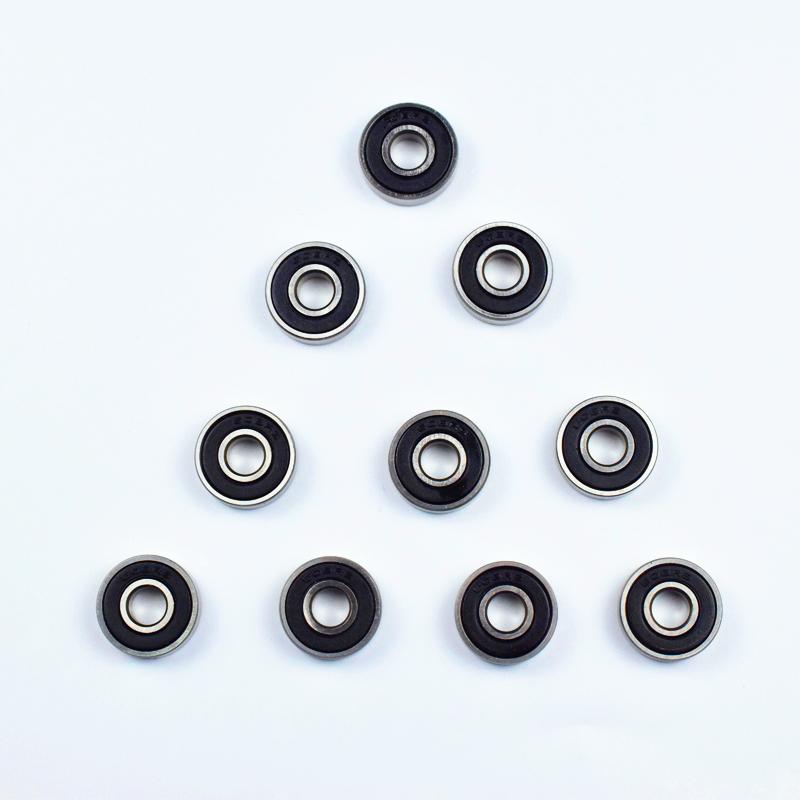 Подшипник 608RS 10 шт. 8*22*7(мм) хромированная сталь, резина, герметичный