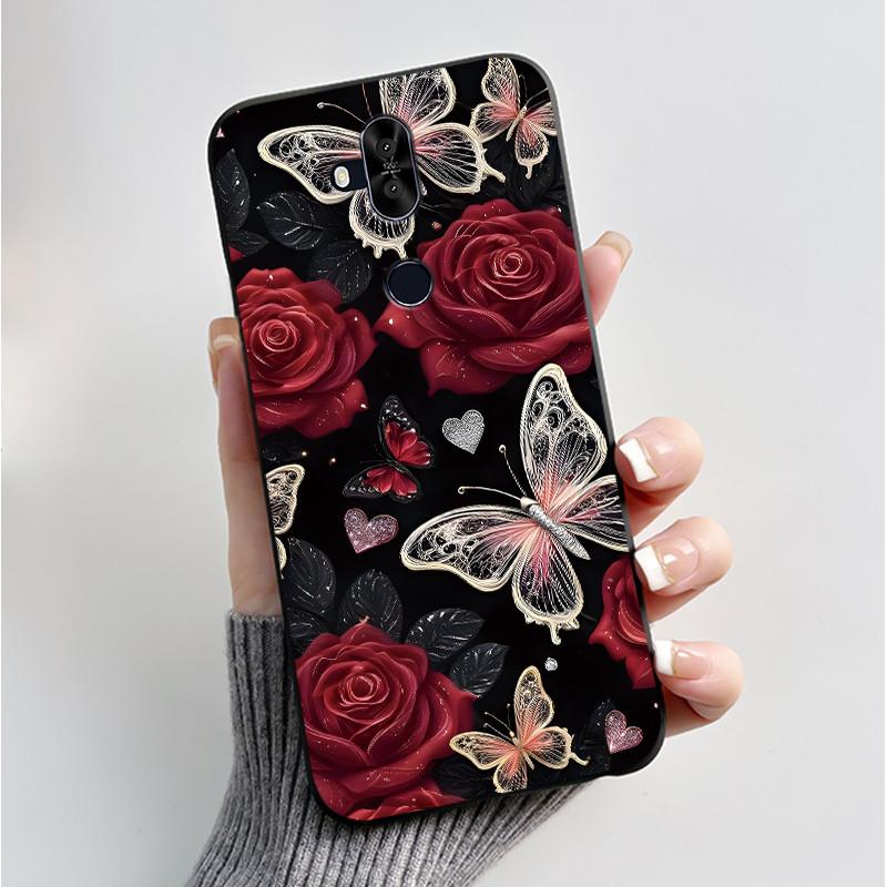 Роскошный модный цветок для Asus Zenfone 5 Lite ZC600KL 5Q ZC600KL X017DA Силиконовый чехол для телефона Защитная задняя крышка Мягкий чехол из ТПУ