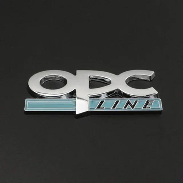 ABAC1 3D Metal Logo OPC Line Emblem Astra Zafira Antara Combo Corsa Meriva Insignia R Aglia Mokka X Accessories