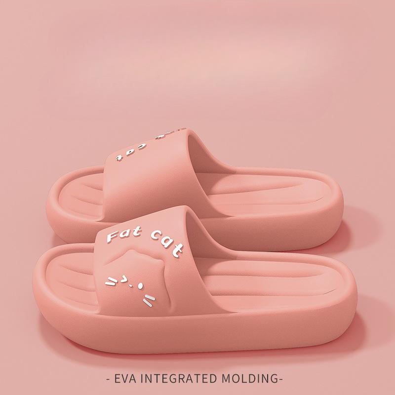 Тапочки из ЭВА для женщин на лето, новые домашние тапочки для душа с защитой от запаха, нескользящие домашние прохладные тапочки для мужчин