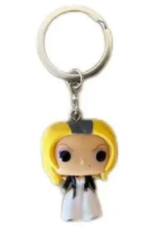 Scary Halloween Tiffany Ghost Chucky Face Jason Freddy Keychain Vinyl Action Figure Collectible Model Toys