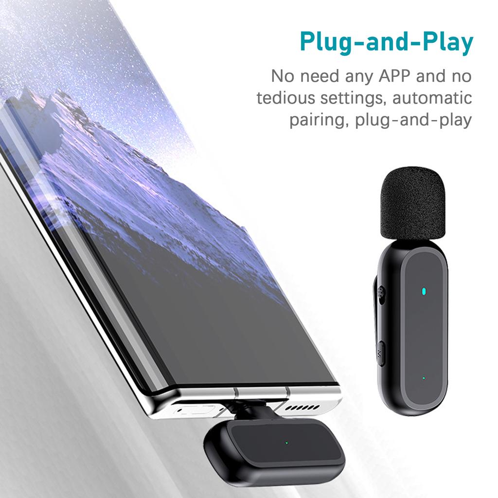Портативная беспроводная микрофонная система OnetriggerTwo с микрофоном для записи видео, передача 20 м