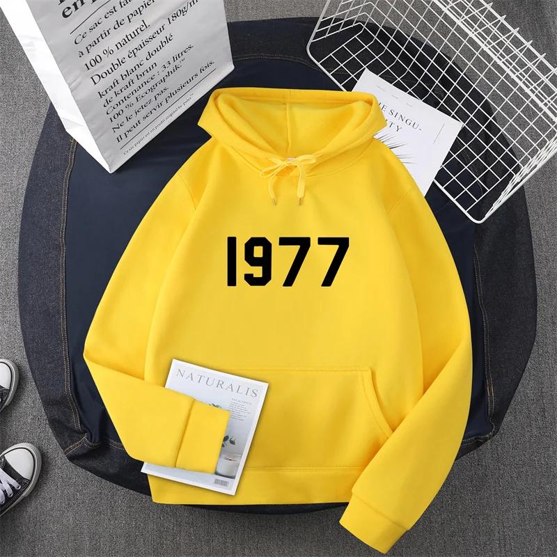 1977 Новый мужской и женский теплый модный худи Хип-хоп уличный бренд Высокое качество Горячая распродажа Мужской и женский спортивный худи