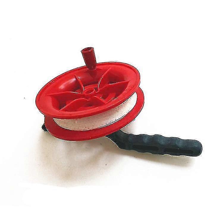 Kites For Children Line Length 100m Twisted String Line Red Wheel Kite Reel