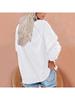 Women's Spring/Fall Sweatshirt Women's Personality Print Top Oversized Pullover Sweatshirt Versatile Sweatshirt