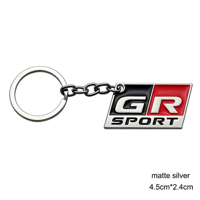 3D Metal GR SPORT Car keyring For Toyota Yaris, Corolla, Camry Owners Gift