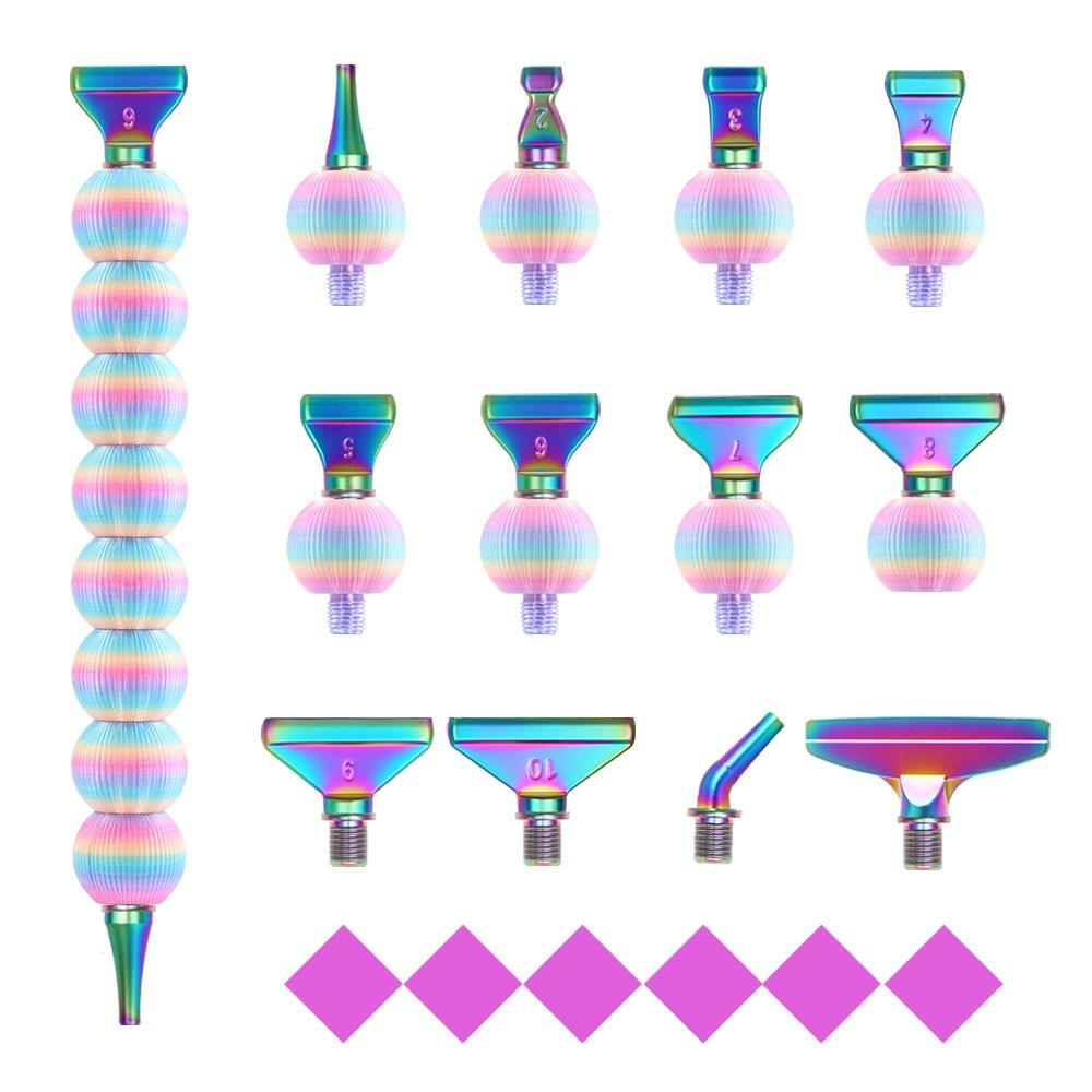 Replacement Pen Heads 5D Diamond Painting Pen Kit Embroidery Multifunctional Point Drill Pens Candied Haws Shape DIY Craft