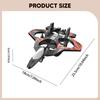 Foam Remote Control Airplane for Kids, 360° Rotating Portable RC Glider Park, Garden, Adults