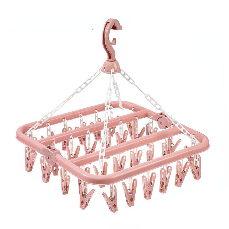 Вешалка для белья Складная прищепка для белья Сушилка для белья Foes