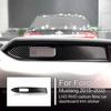 Для Ford Mustang 2015-2022 углеродное волокно интерьерная отделка приборной панели автомобиля полоса Стайлинг наклейка боковые аксессуары для пассажирского сиденья