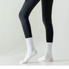 Autumn and Winter Simple Pure Color Mid Calf Socks Silicone Non-slip Fitness Indoor Dance Sock