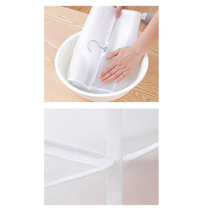 Сумка для хранения, подвесная сумка, подвесная двухсторонняя прозрачная шестислойная сумка для хранения, сумка для хранения в шкафу в спальне, пылевой мешок