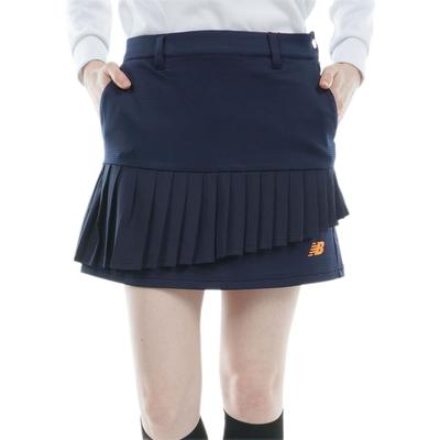 Юбка-гибрид для гольфа Border Heat 0 [New Balance] женская (Узор тени/сохранение KARUISHI/стойкость к истиранию) / 012-3234510 121_Военно-морской [S]