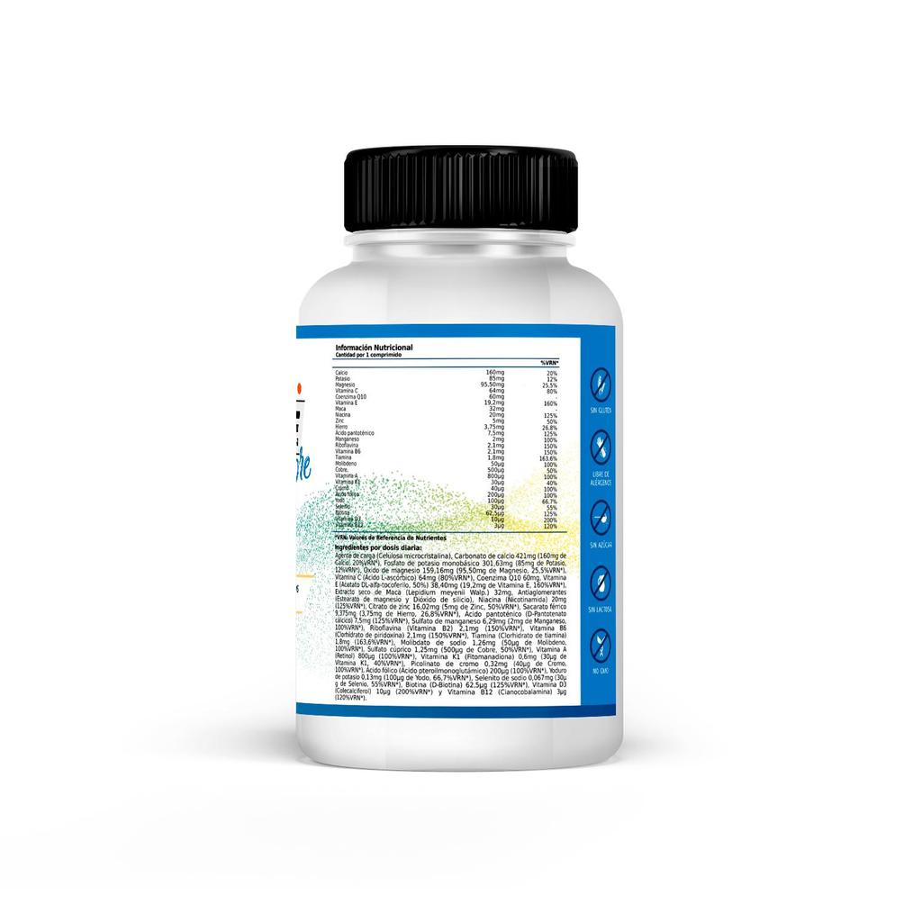 Powerful Multivitamin Complex for Men | Formula Rich In 27 Essential Vitamins and Minerals | Strengthen Your Defenses | 60 Units