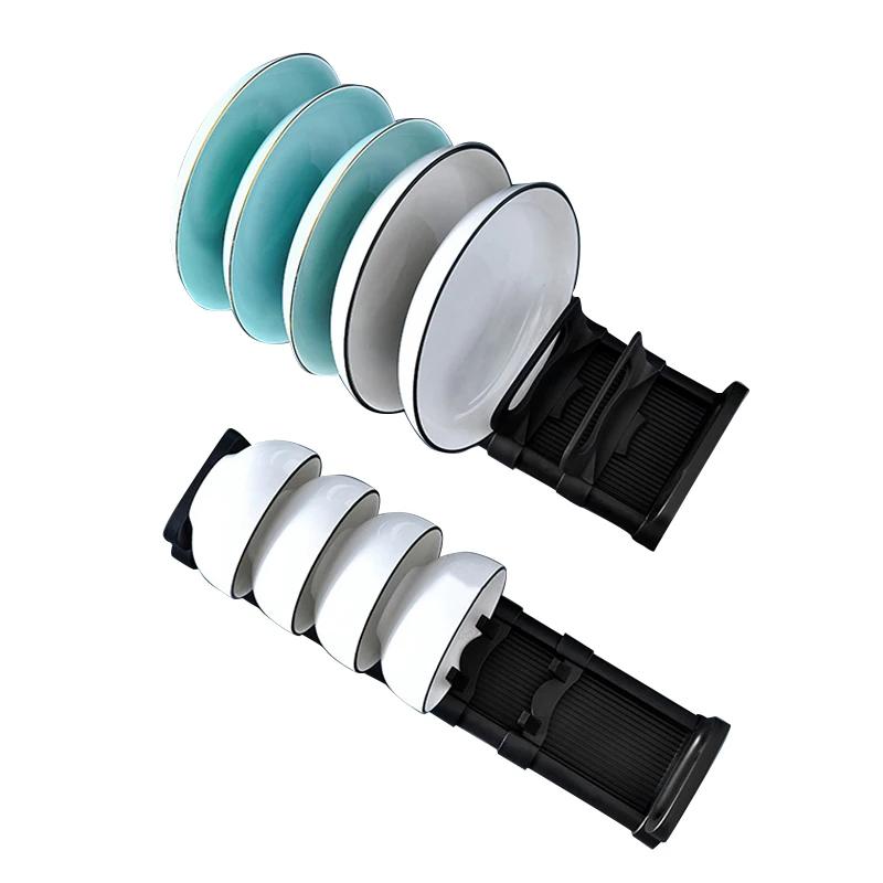 Кухонная стойка для хранения посуды, шкафчики, органайзеры для ящиков, держатель для тарелок, подставка для мисок, регулируемые органайзеры для посуды, кухонные аксессуары