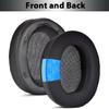 1 Pair Comfortable Ear Cushions Earphone Cover Cooling Gel Earpads For WH-XB910 XB910N Spare Ear Muff Black