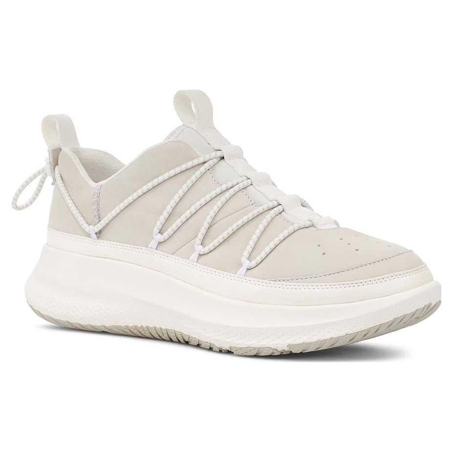 UGG Кроссовки мужские белые из нубука CA78 Heritage 1142030-WHT