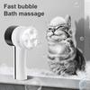Dog Bath Brush Automatic Pet Shampoo Brush Bubble Maker Pet Washing Shower Brush for Short And Long Haired Pet Bathing