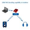 DSD TECH USB-to-TOSLINK Коаксиальный SPDIF Аудио 96K Совместимый SH-AU02A Адаптер, 24-бит
