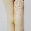Sexy Rhinestone Thigh Chain - Sweet & Cool Elastic Beach Leg Jewelry