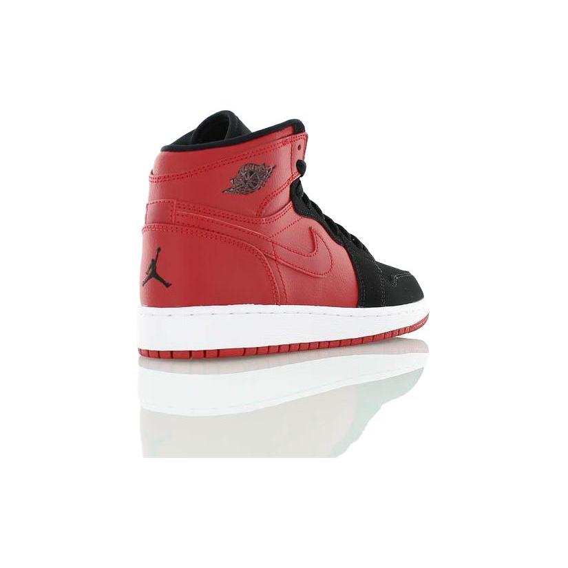 Jordan 1 Ретро Высокий Красный Черный BG 705300-605