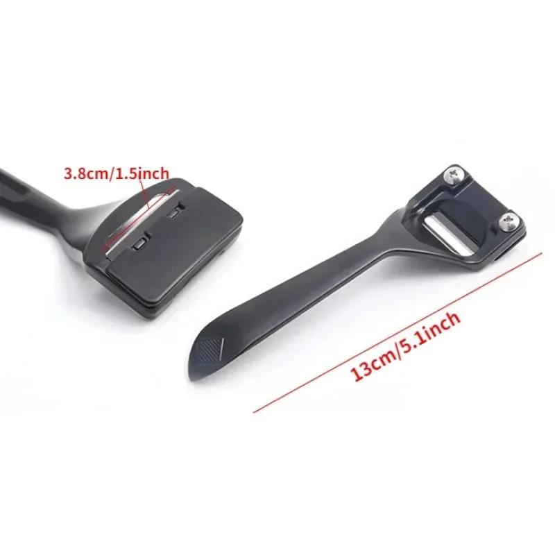 1 шт. нож для резки кожи, инструменты для самостоятельной резки кожи, нож для истончения кожи, аксессуар для резака, один нож с 3 лезвиями