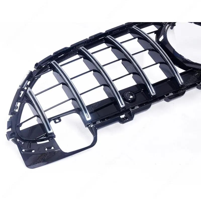 For Mercedes Benz C-Class W206 C200 C220 C300 2021 2022 2023 2024 GT Style Front Bumper Racing Radiator Grills Air Intake Grille