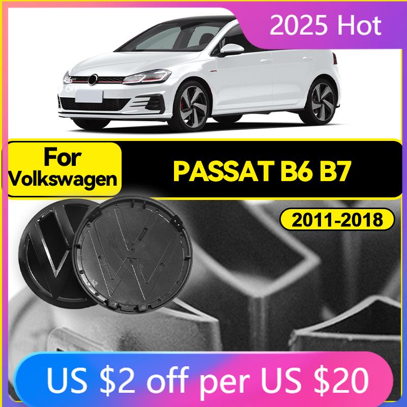 BGB1 GOLF 4 5 6 7 Горячее 2026 Для VW VOLKSWAGEN 3D ABS Для Volkswagen PASSAT B6 B7 2011-2015 и Passat B8 2016-2018 Значок автомобиля Капот Передний PC2