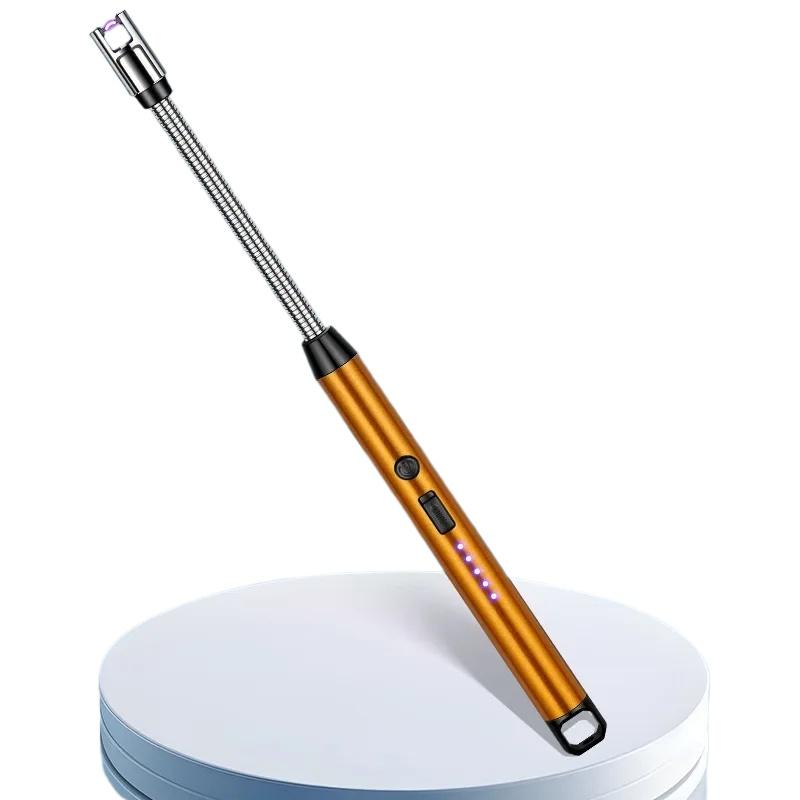 Arc Electric Pulse Lighter Kitchen Gas Stove Fierce Stove Natural Gas Candle Rechargeable Ignition Gun Plasma Smoking Accessorie