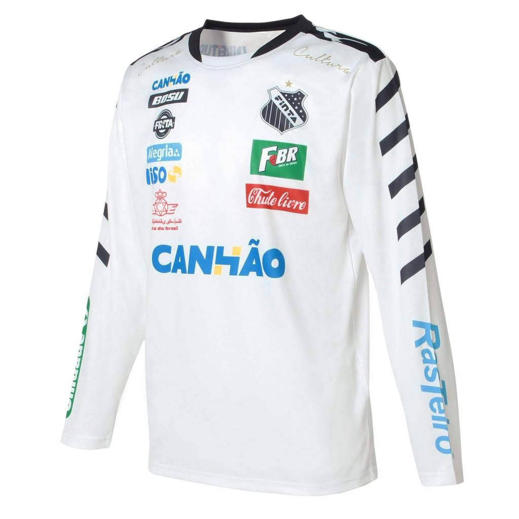 FINTA Men's Soccer Long Sleeve Practice Shirt FTE0022 (0100) White, Size M