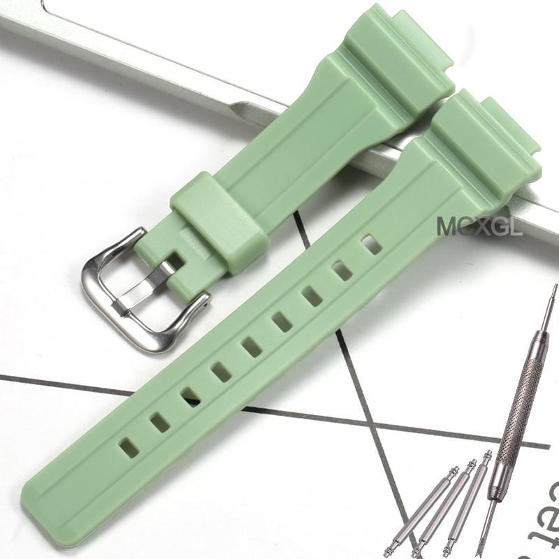 Rubber Strap For Casio STL-S300 Replacemnet Watch Band stl s300 Bracelet Watch Accessories