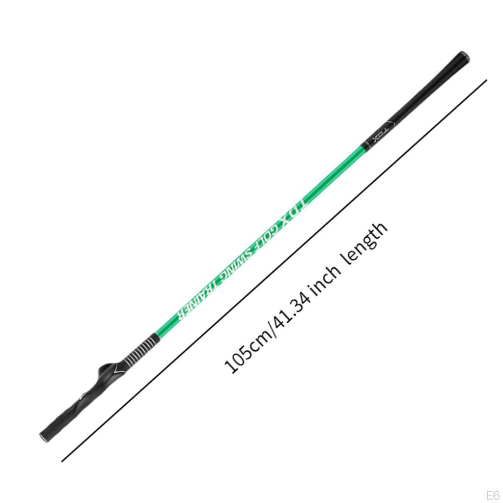 Golf Swing Trainer Practice Stick Anti Slip Adults Equipment Lightweight Training