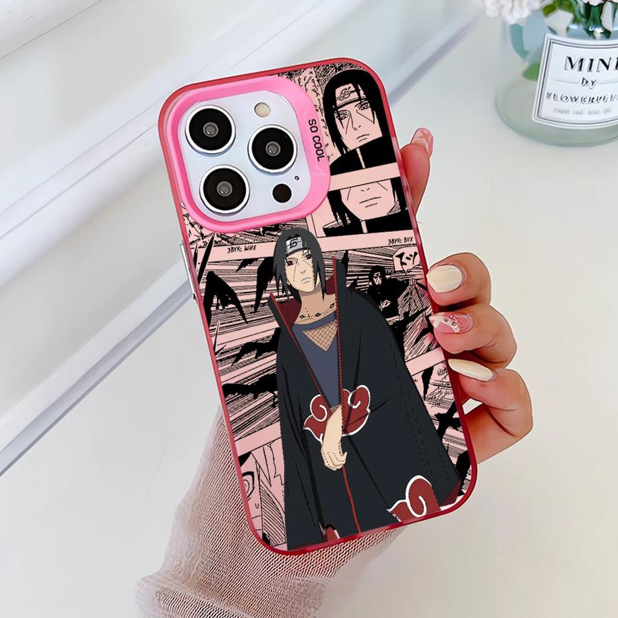 Soft Shell Phone Case for iPhone 11 12 13 Pro Max 16e 14 15 16 Plus Anime Narutos Cool
