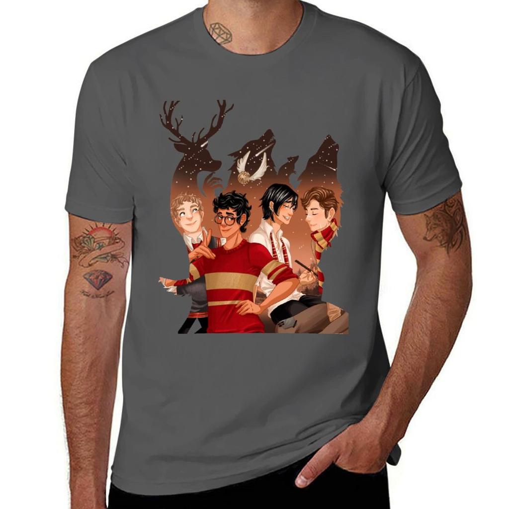 Marauders Tshirt Plus Size Basic Short Sleeve Top Tshirt