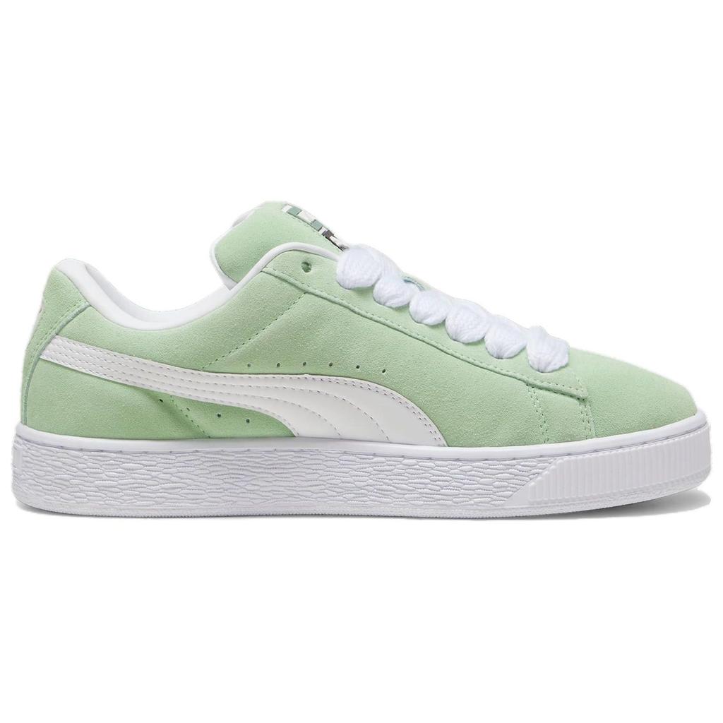 Puma Замшевые кроссовки XL чистого зеленого цвета для мужчин белые 395205-07