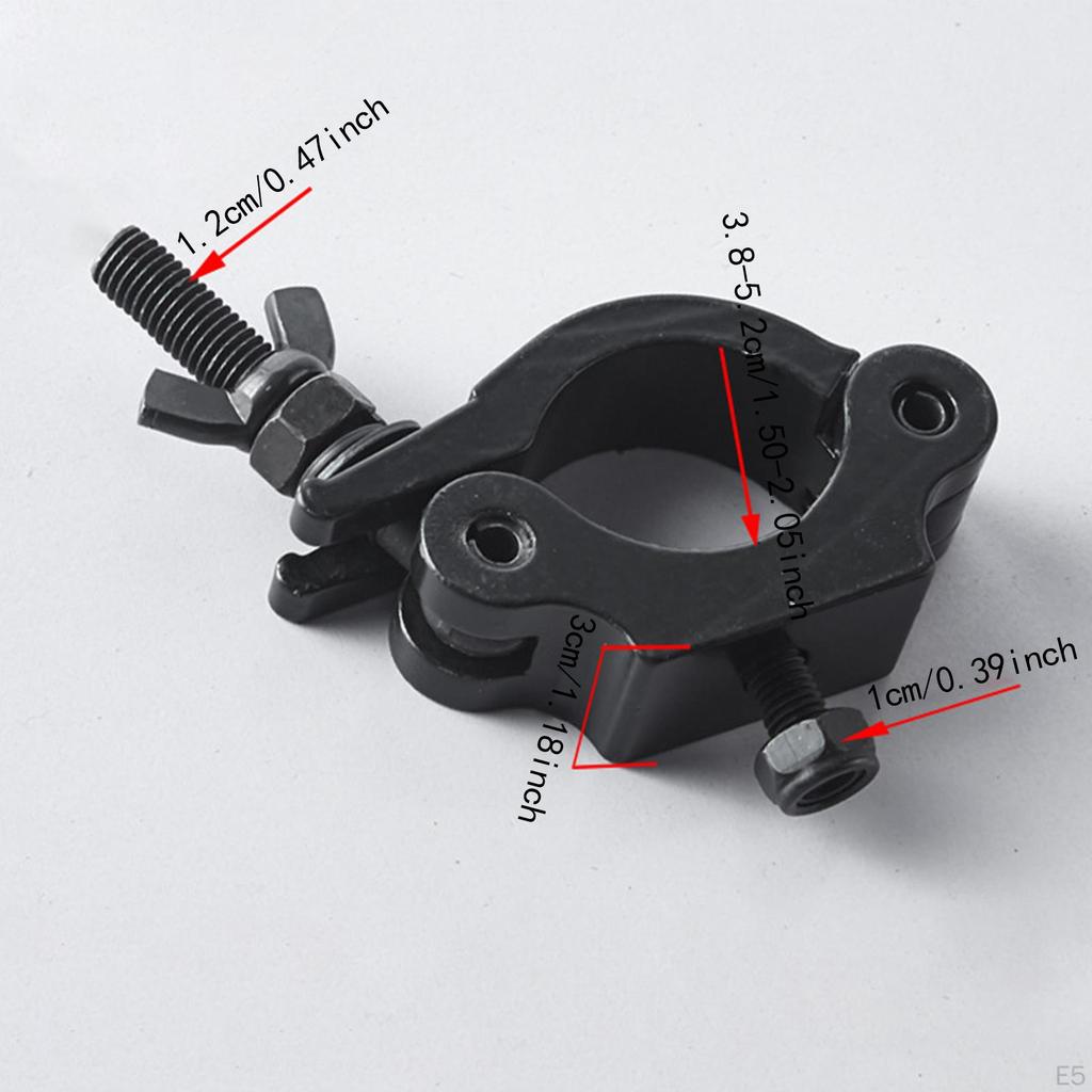 Сверхпрочные сценические лампы зажим крюк DJ Light алюминиевый ферменный соединительный зажим для освещения